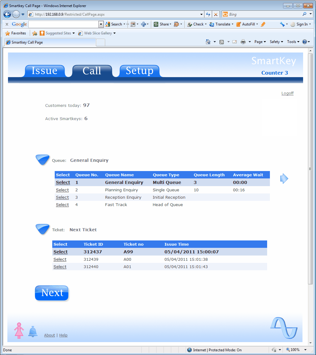 SmartKey Call1-1