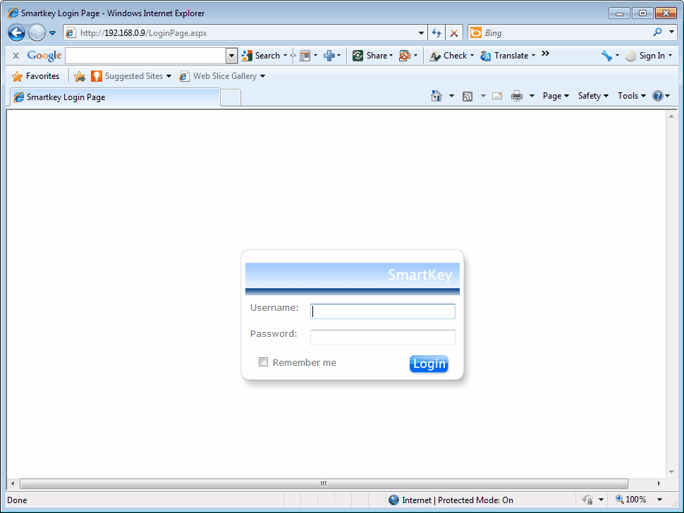 SmartKey Login1