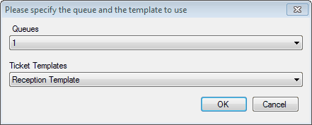 smartPrinter Specify Queue Template